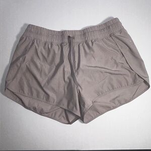 90‎ Degree By Reflex Women's Athletic Shorts in grey / tan XL